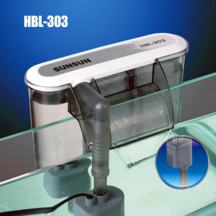 森森HBL-302 303壁挂式过滤器外置过滤器超静音小鱼缸用