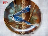 西洋古董瓷器收藏：1987年美国Knowles 限量版鸟类装饰盘6