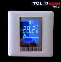 限量 TCL罗格朗美点逸享系列电子器温控开关调温开 LCD液晶显示工