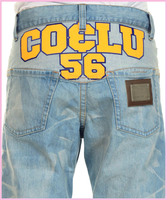 日本cocolulu co&lu直筒牛仔裤嘻哈滑板超赞板型