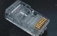 盒装 网络水晶头 8P8C水晶头 超五类水晶头 网线接头 100个
