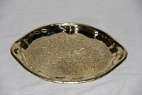 30*20 铜盘 铜盘子 铜餐盘 水果盘 印度盘 巴基斯坦工艺品