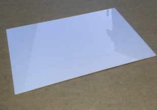 白色亚克力板材 有机玻璃板200*300mm3mm厚 任意尺寸加工定做
