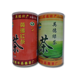 中国茗茶英德红茶英德绿一套2罐非英红九号晶鑫茶特价打折促销