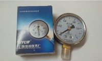 上海仪川仪表厂Y60普通压力表 气压力表 水压力表0-1MPA 0-0.6