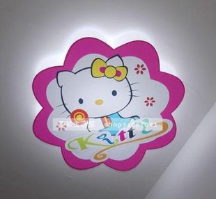 包邮 KITTY KT猫壁灯夜灯床头灯 创意儿童灯卡通儿童房卧室装饰特