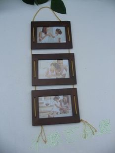 外贸欧式简约实木相框像框相架相框墙创意宜家7寸宝宝情侣特价