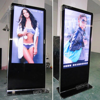 46寸落地广告机 立式高清LED竖式广告电视屏幕 全新屏 特价包邮
