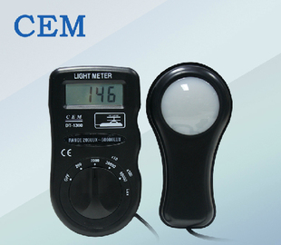 CEM华盛昌 DT-1300 数字照度计 手持光度计  DT1300便携式亮度表