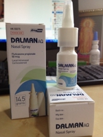 香港代购 DALMAN AQ Nasal Spray 14.5g (噴鼻)(噴鼻水乳型)鼻炎