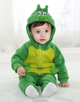 婴幼儿服装秋装6-12个月男宝宝衣服动物造型0-1-2岁萌童装女婴儿