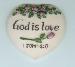 基督教主内福音礼品冰箱贴-God is love神就是爱（英文）