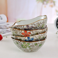 景德镇瓷碗五彩碗 仿古碗 陶瓷 创意碗 餐具套装日韩式 创意 家居
