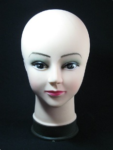 女模特头 PVC填充模特头 假发模特头 大女头 展示眼镜帽子模特头