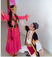 长马甲款 新疆男装 民族服装 民族舞蹈演出服装 维吾尔族男装