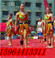 广场舞服装套装壮族佤族苗族彝族民族服饰走在山水间舞蹈演出服