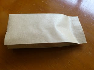 12克无字茶叶食品包装袋 一小泡袋 牛皮纸里面镀铝膜热封包装袋Y