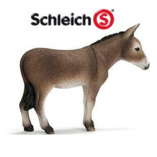 德国思乐Schleich正品【仿真动物模型 农场系列 驴S13644 】可批
