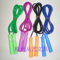 开乐达中小学达标专用加粗跳绳体委教委指定用绳PVC橡胶带柄跳绳