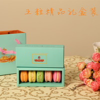 情人节年货 卡尔诺马卡龙五粒精品礼盒装 法国进口原料西糕点甜点