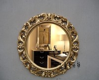 欧式浴室镜欧式复古卫浴镜子化妆镜浴室镜梳妆镜宫廷镜玄关镜镜子