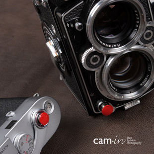 【CAM-in】相机专用快门按钮 经典 凸款（红色）CAM9010