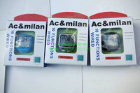 AC&milan 10功能和升级版带踏频码表 自行车码表 全屏夜光 防雨水