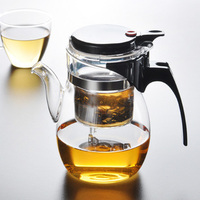包邮品牌飘逸杯 拆洗泡茶壶过滤简易功夫玻璃茶具创意玻璃杯