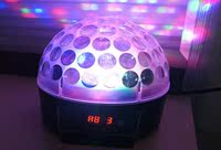 厂家直销LED新款水晶魔球 LED效果灯 迷你水晶幻彩灯 可带MP3
