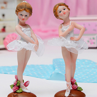 芭蕾舞蹈小天使女孩摆件工艺品家居装饰品生日礼物送女友