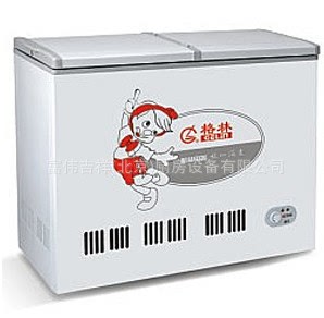 格林双折门冰箱 冷冻冷藏双温BCD-208 格林保鲜冷冻冷柜