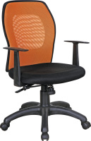 现代员工职员办公椅转椅网布椅接待椅时尚厂家直销颜色可选五星角