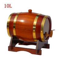 10L法国橡木桶/家庭实用酿酒桶储酒桶/红葡萄橡木桶红酒桶