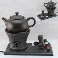 500cc功夫茶煮茶炉 蜂窝式茶漏煮茶壶功夫茶茶具功夫茶套装烧水壶