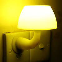 创意声光控小夜灯 LED节能插电小夜灯 床头感应灯卧室宝宝灯