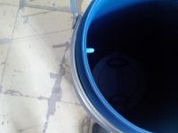 120L塑料桶120法兰桶120化工桶水桶抱箍桶蓝色厂家直销中价格实惠