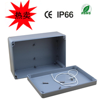 300*210*130mm 铝制接线盒 防水盒 可装地板 端子 开孔