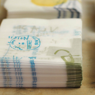 日本制 无漂白防油垫纸 作家创意款 10张入