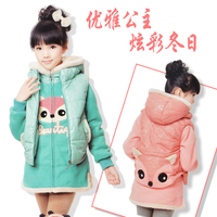 冬装新款韩版童装儿童棉衣女童棉服中大童加厚宝宝棉袄外套