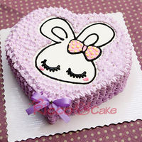 兔儿童生日蛋糕宝宝生日蛋糕奶油蛋糕创意生日蛋糕 同城配送 上海