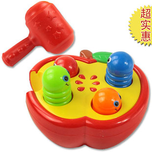 儿童游戏打地鼠 婴儿宝宝音乐益智玩具大号 音乐敲打游戏机1-2-3