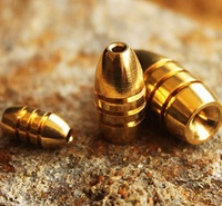 鱼猎人路亚配件 带螺纹子弹铜1.8克 3.5克 5克 7克 10克 铜制