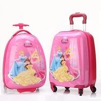 儿童拉杆箱学生旅行箱迪士尼卡通行李箱白雪公主18寸万向轮女特价