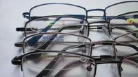 新款记忆钛合金镜架超轻 超酷 不变形半框男式配近视远视眼镜框架