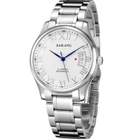 男士手表 机械表防水名表 男表正品瑞士手表精钢表支持货到付款