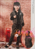 韩依宝贝飞袖长袖上衣外套+哈伦裤靴裤两件套装10-10女小中童