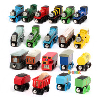 托 马斯小火车头玩具套装TH0MAS木质磁性轨道火车 儿童益智玩具车