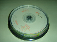 怡敏信DVD-R光盘--怡敏信DVD+R 16X(sohot)10p刻录盘4.7G 2.1/张