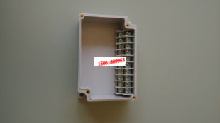 防水接线盒带端子 10P端子盒  灯具接线盒 内含十位端子110*75*40