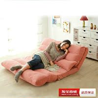 包邮1.5米1.8米单双人折叠沙发床午休床地板多功能折叠布艺沙发床